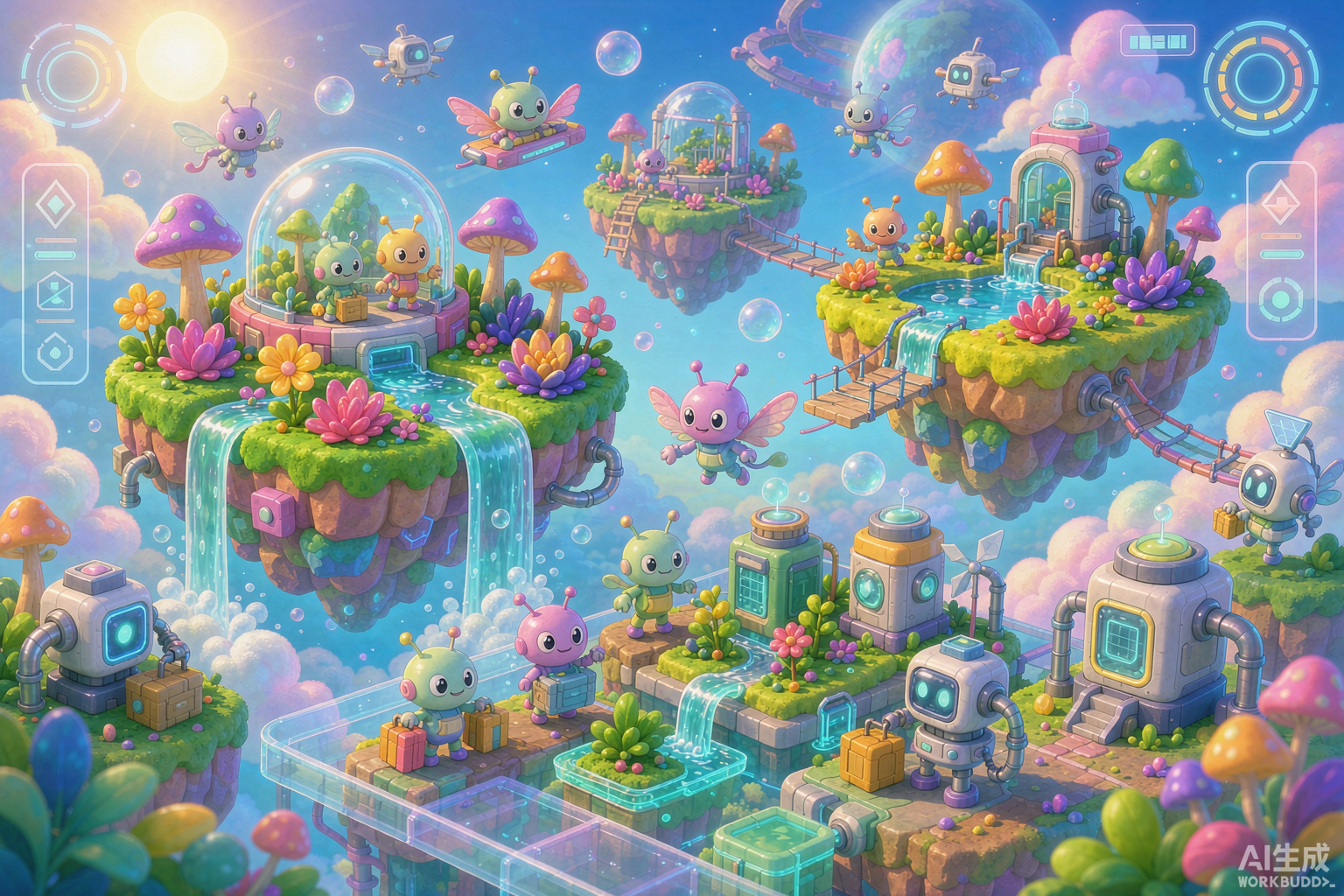 《Terry's Terraforming》VR 星球改造概念图